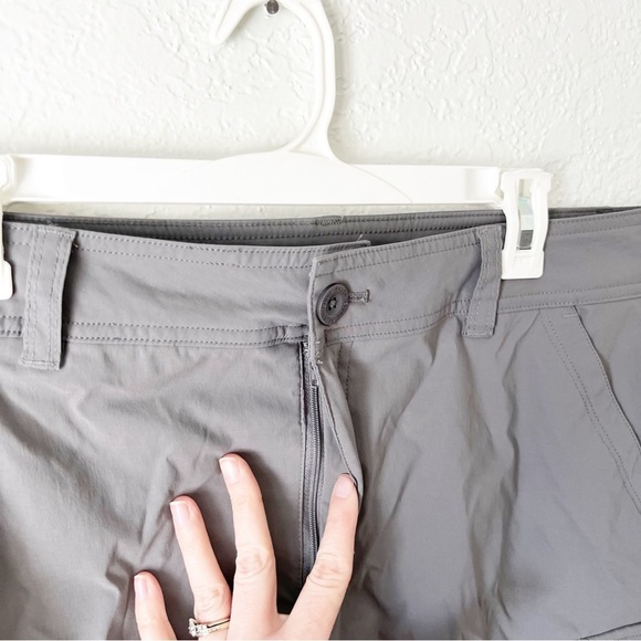 Eddie Bauer Short Women's 14 Cargo Pocket Gorpcore Nylon Quick Dry Hiking - Picture 7 of 11